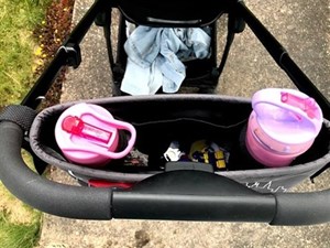 Choopie Citybucket Bebek Arabası Düzenleyici-Pink Bow/Black